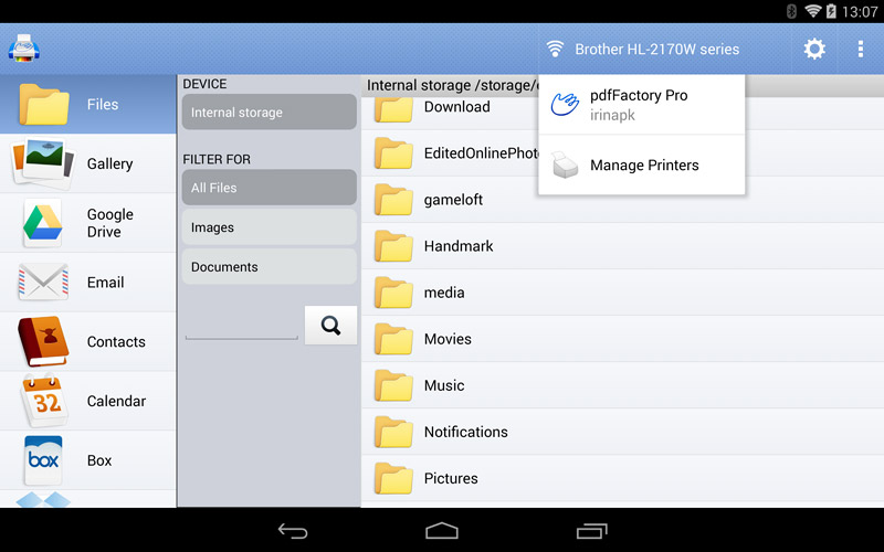 PrintHand Screenshot na tabletu 2